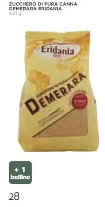 Coop ZUCCHERO DI PURA CANNA DEMERARA ERIDANIA 500 g offerta