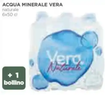 Coop ACQUA MINERALE VERA naturale 6x50 cl offerta