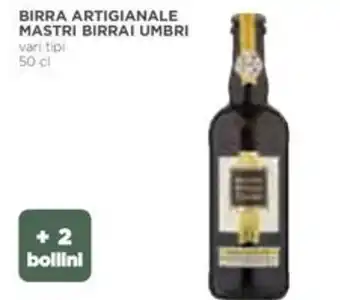Coop BIRRA ARTIGIANALE MASTRI BIRRAI UMBRI vari tipi 50 cl offerta