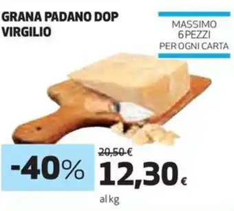 Coop GRANA PADANO DOP VIRGILIO offerta