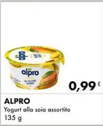 Iper Tosano ALPRO Yogurt alla soia assortito 135 g offerta