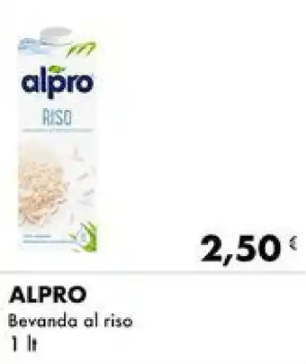 Iper Tosano ALPRO Bevanda al riso 1 lt offerta