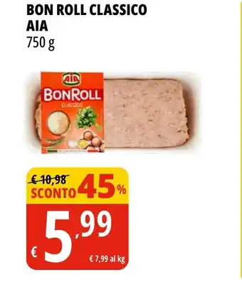 Tigros BON ROLL CLASSICO AIA 750 g offerta
