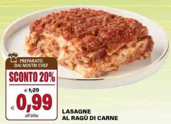 LASAGNE AL RAGÙ DI CARNE