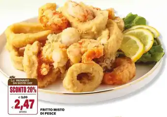 Il Gigante FRITTO MISTO DI PESCE offerta