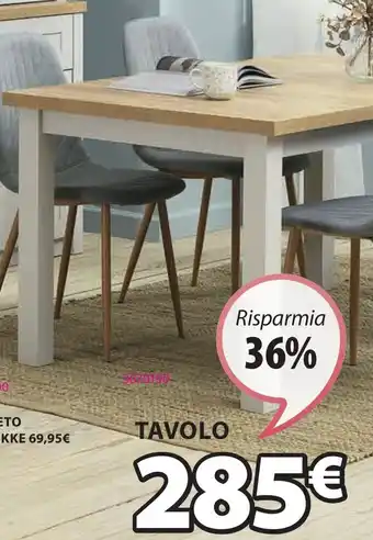 JYSK TAVOLO DA PRANZO MARKSKEL offerta