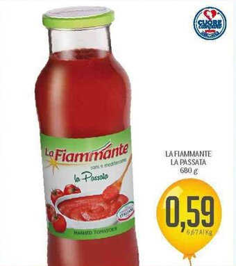 Supermercati Piccolo La Fiammante La Passata 680 g offerta