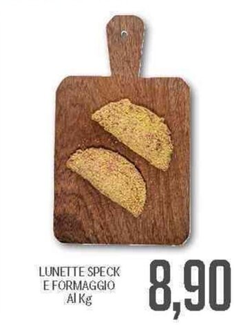 Supermercati Piccolo Lunette Speck E Formaggio offerta