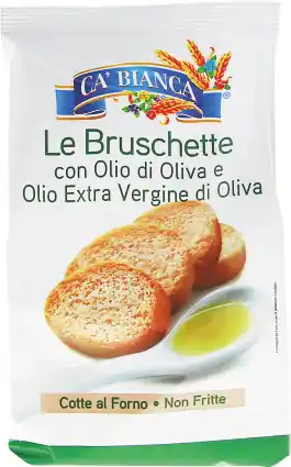 BRUSCHETTE ALL'OLIO D'OLIVA