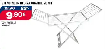Bricofer STENDINO IN RESINA CHARLIE 20 MT offerta