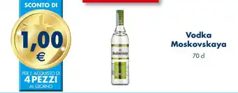 Esselunga Vodka Moskovskaya 70 cl offerta