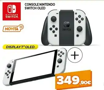 Expert Switch oled console da gioco portatile 17,8 cm (7") 64 gb touch screen wi-fi bianco offerta