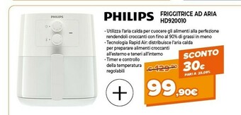 Expert Friggitrice ad aria hd920010 offerta