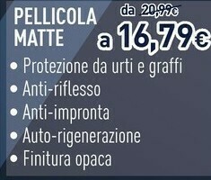 Unieuro Pellicola matte offerta