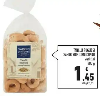 Conad Superstore Sapori&dintorni conad taralli pugliesi offerta