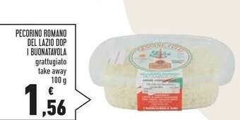 Conad Superstore Pecorino romano del lazio dop i buonatavola offerta
