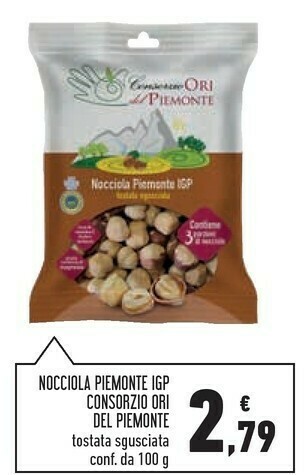 Conad Superstore Consorzio ori del piemonte nocciola piemonte igp offerta