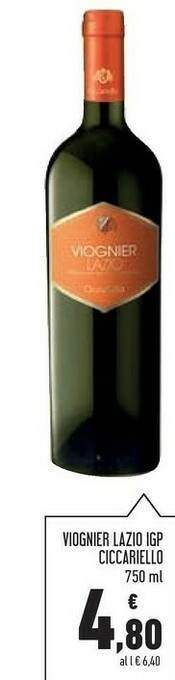 Conad Superstore Ciccariello viognier lazio igp offerta