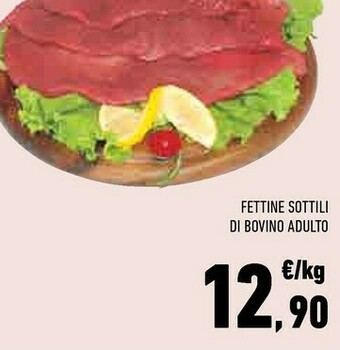Conad City Fettine sottili di bovino adulto offerta