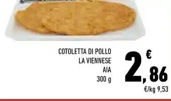 Conad City Aia cotoletta di pollo la viennese offerta