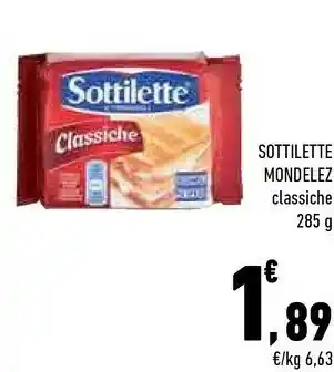 Conad City Mondelez - sottilette le originali classiche 285 g(ml) offerta