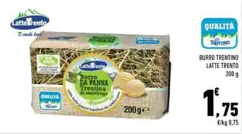 Conad City Burro trentino offerta