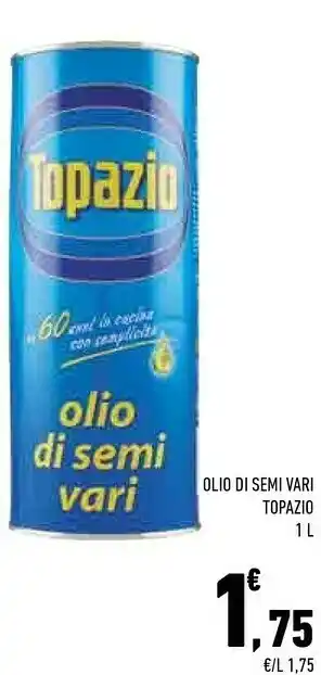 Conad City Topazio - olio di semi vari offerta