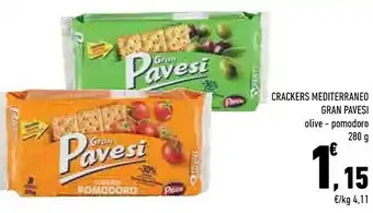 Conad City Gran i cracker olive 280 g(ml) offerta