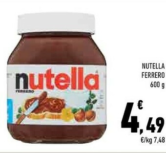 Conad City Ferrero - nutella offerta