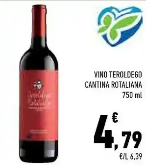 Conad City Cantina rotaliana vino teroldego offerta