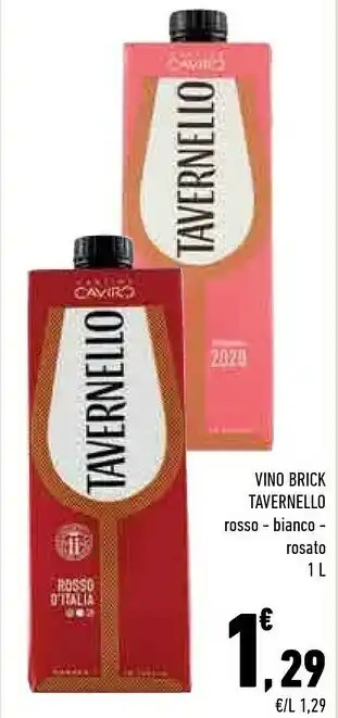 Conad City Vino rosso d'italia 1000 g(ml) offerta