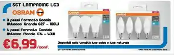 Conad City Set lampadine led offerta