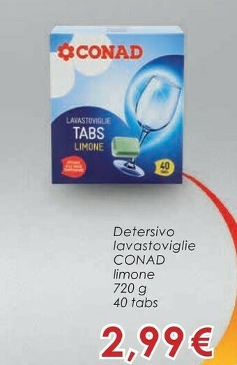 Conad Margherita Detersivo lavastoviglie offerta