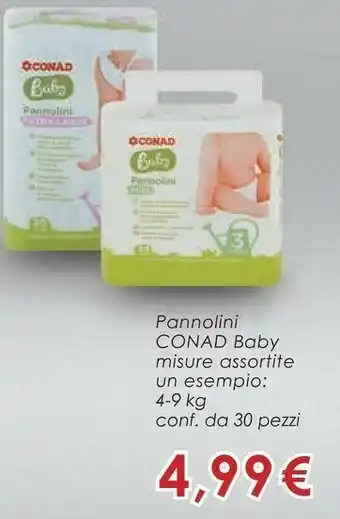 Conad Margherita Pannolini offerta
