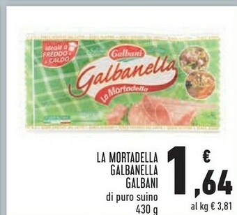 Conad Margherita Mortadella offerta
