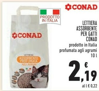 Conad Margherita Lettiera per gatti offerta