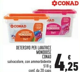 Conad Margherita Detersivo lavatrice offerta
