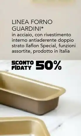 Esselunga Guardini linea forno offerta