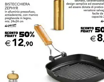 Esselunga Zephyr bistecchiera offerta