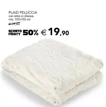Esselunga Plaid pelliccia offerta