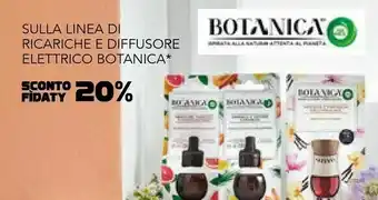 Esselunga Botanica sulla linea di ricariche e diffusore elettrico offerta