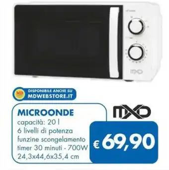 MD Discount MXD MICROONDE offerta