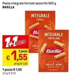 Pasta integrale formati assortiti 500 g BARILLA
