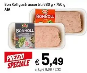Iper La Grande Bon Roll gusti assortiti 680 g / 750 g ΑΙΑ offerta