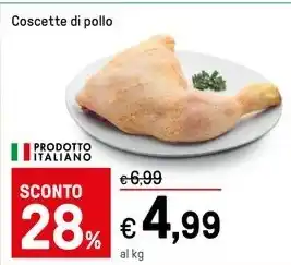 Iper La Grande Coscette di pollo offerta