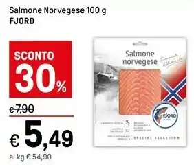 Salmone Norvegese 100 g FJORD