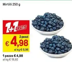 Iper La Grande Mirtilli 250 g offerta