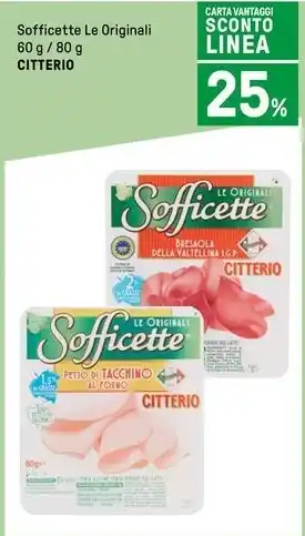 Iper La Grande Sofficette Le Originali 60 g / 80 g CITTERIO offerta