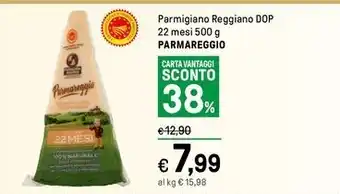 Iper La Grande Parmigiano Reggiano DOP 22 mesi 500 g PARMAREGGIO offerta