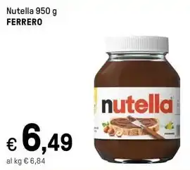 Iper La Grande Nutella 950 g FERRERO offerta